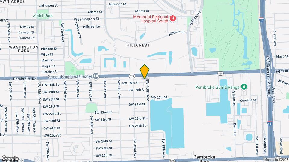 4013 SW 18th St Map and Location Details