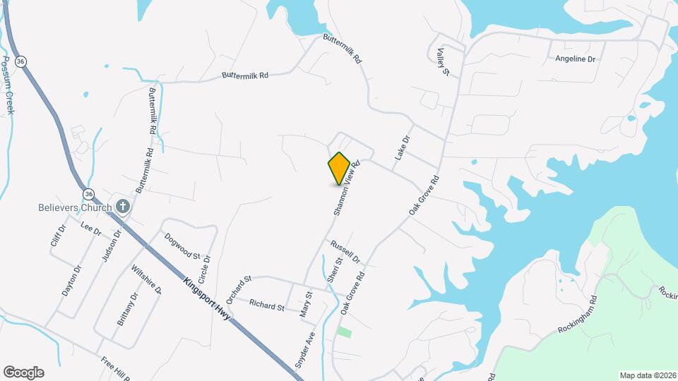 221 Shannon View Rd Map and Location Details