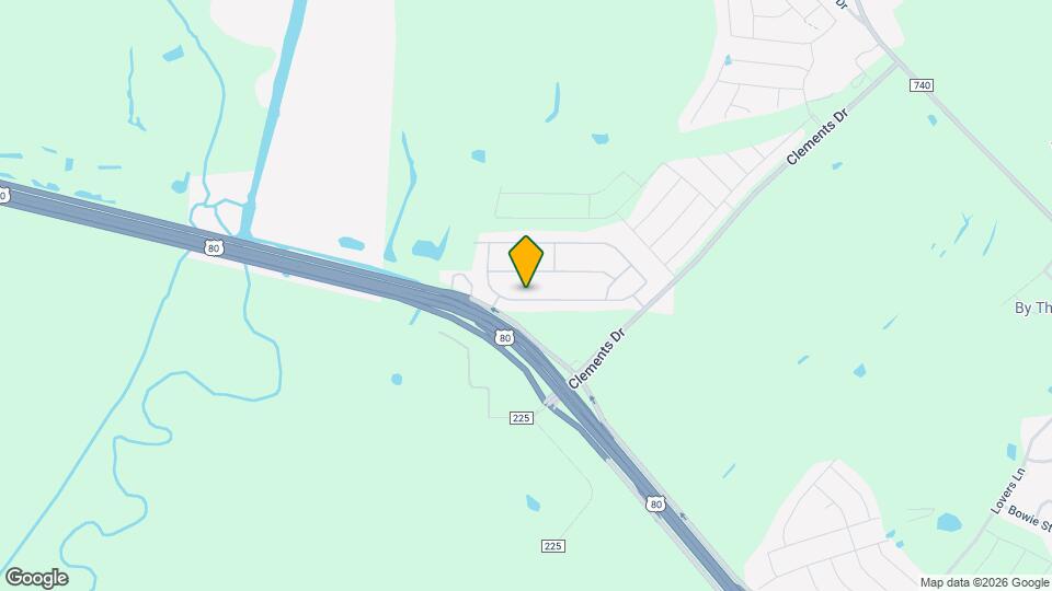 1075 Old Oaks Dr Map and Location Details