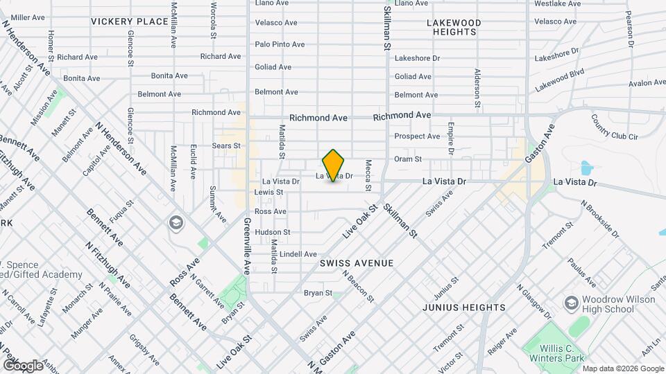 5949 Lewis St Map and Location Details