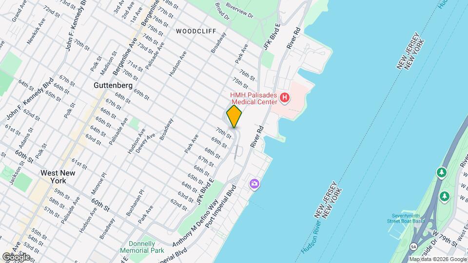 7004 Boulevard E, Unit 38A Mapa y Detalles de la Ubicación