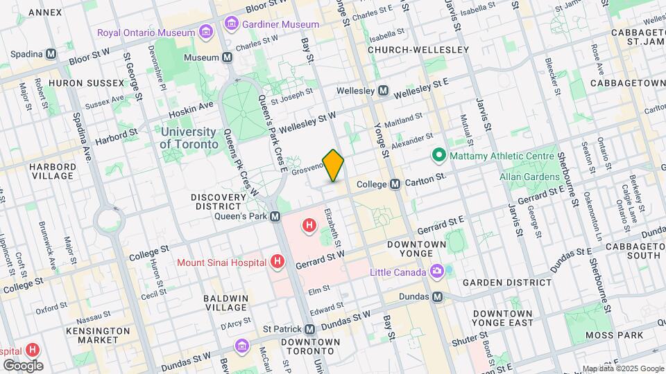 85 Grenville St Map and Location Details