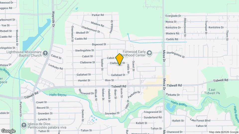 9630 Glenwood Forest Dr Map and Location Details