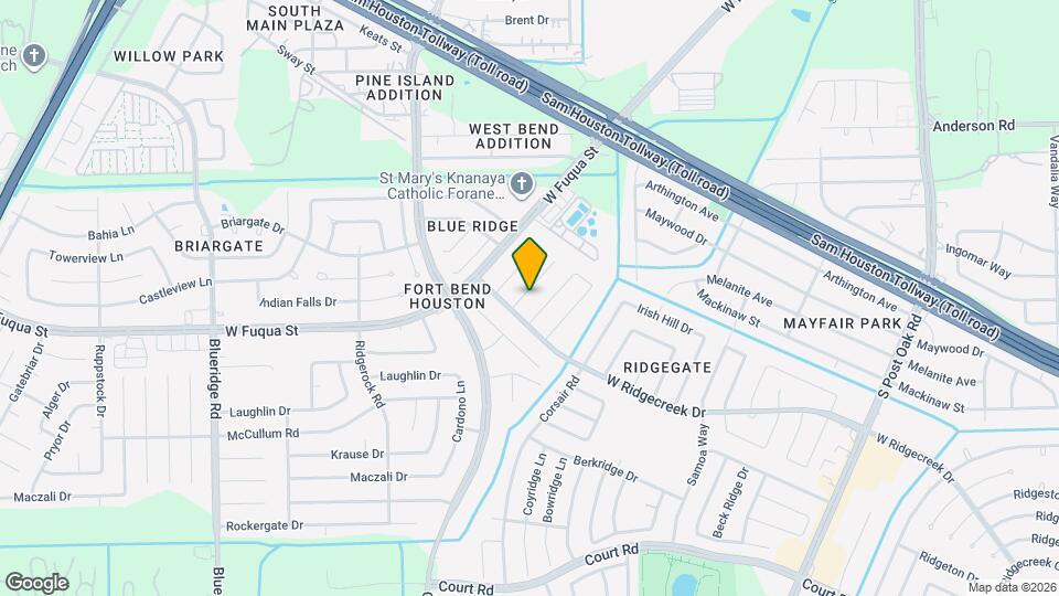 15615 Summer Briar Ct Map and Location Details