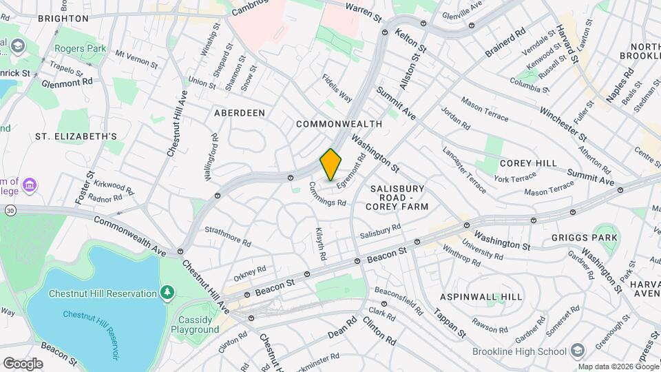 16 Egremont Rd Map and Location Details