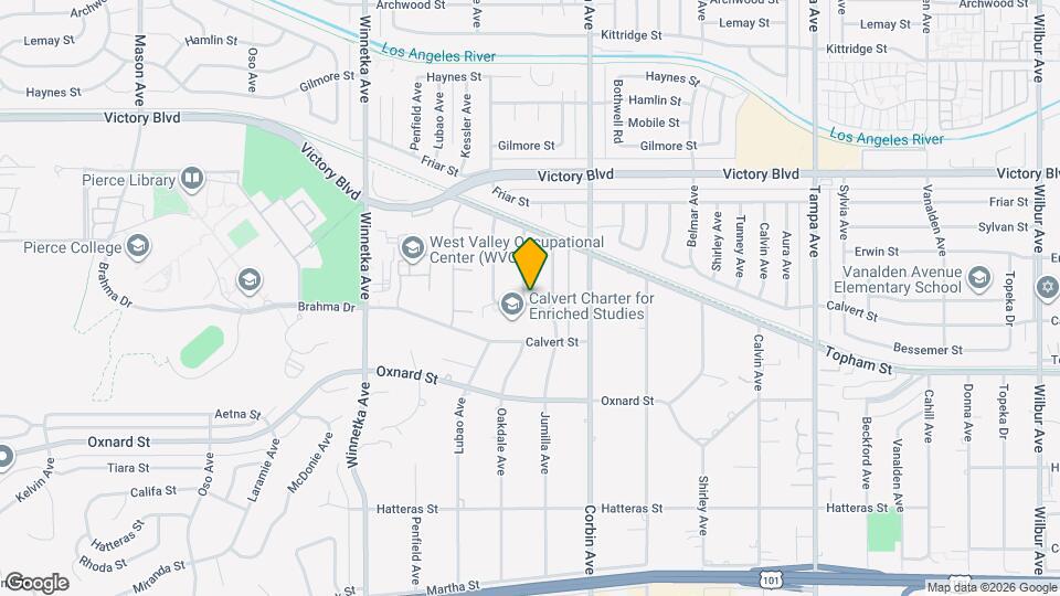 6200 Oakdale Ave Mapa y Detalles de la Ubicación