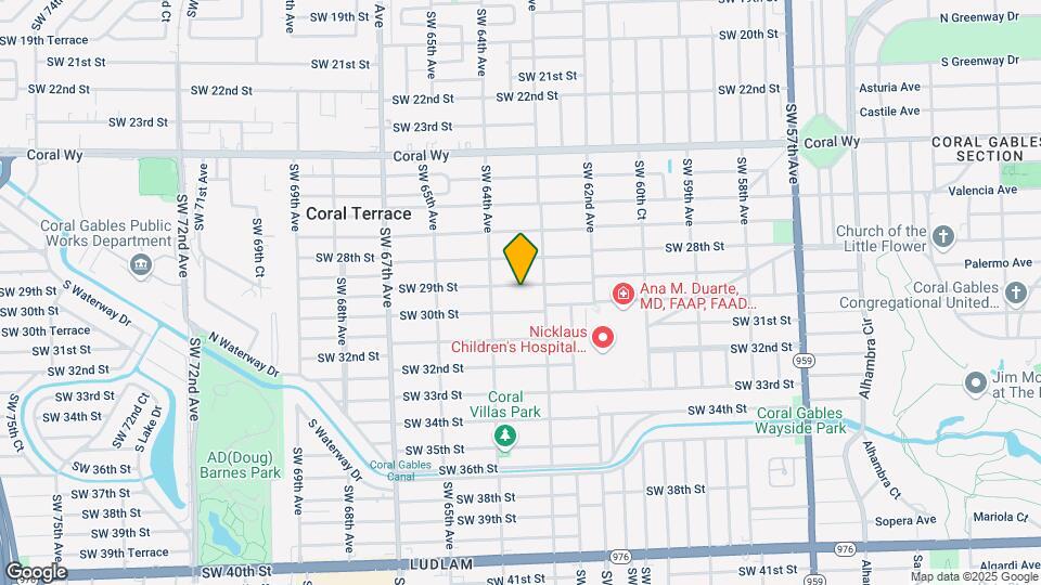 6340 SW 29th St Map and Location Details