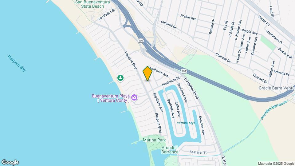 2561-2563 Bayshore Ave Mapa y Detalles de la Ubicación