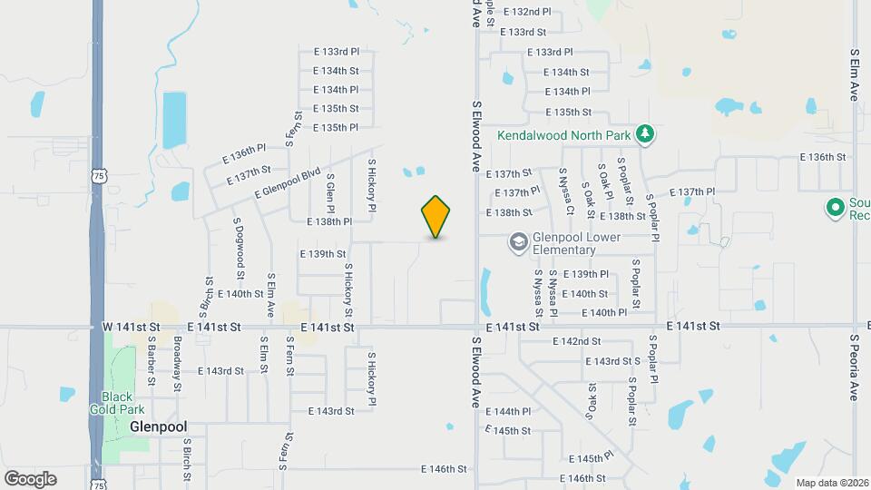 780 E 139th Pl N Map and Location Details