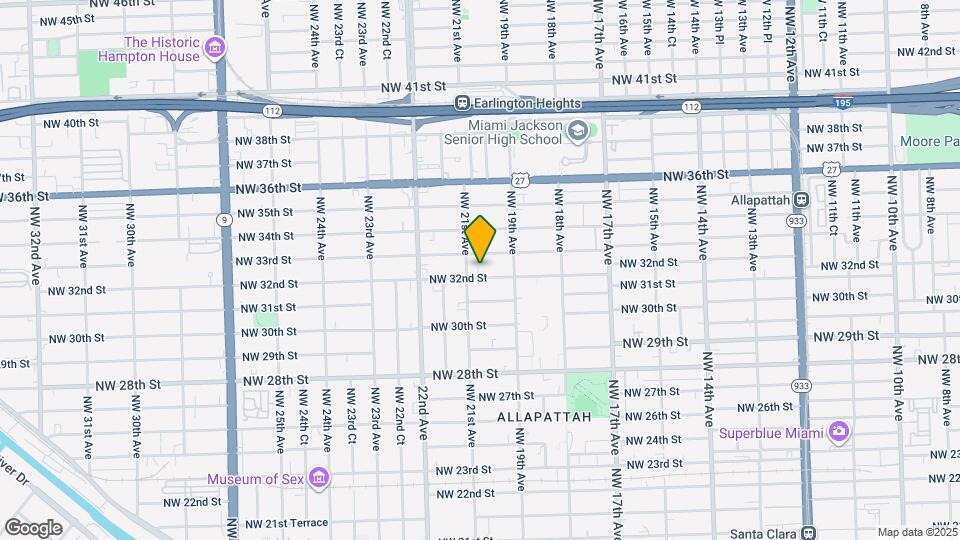 2009 NW 32nd St Map and Location Details