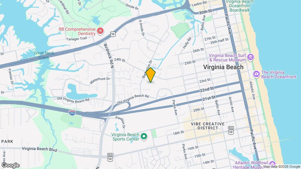 828 23rd St Map and Location Details