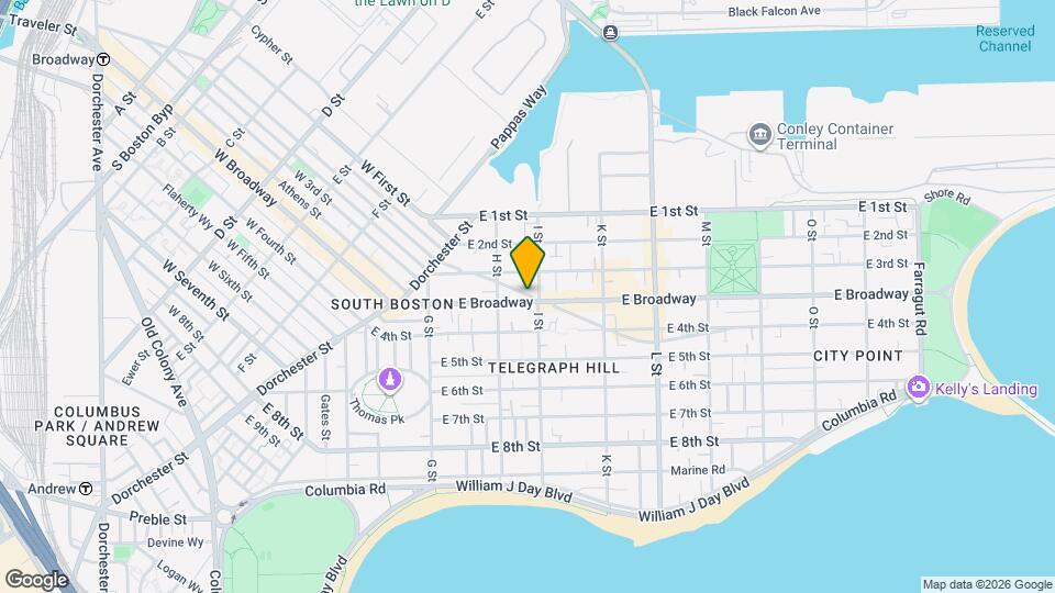 600 E Broadway Mapa y Detalles de la Ubicación