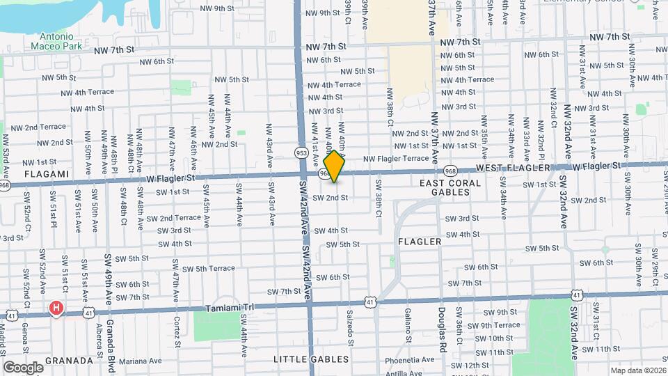 104 SW 40th Ave Map and Location Details