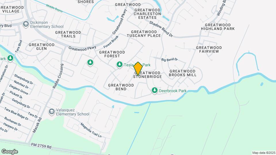 8002 Cross Trail Dr Map and Location Details