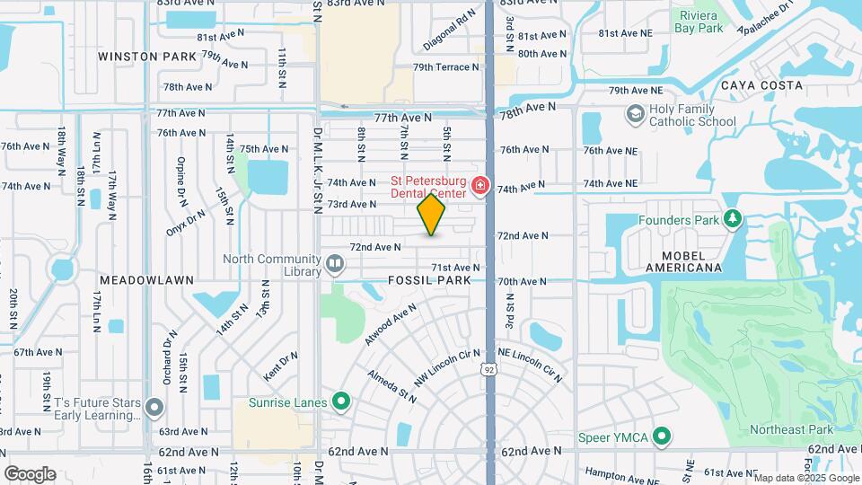 641 72nd Ave N Map and Location Details