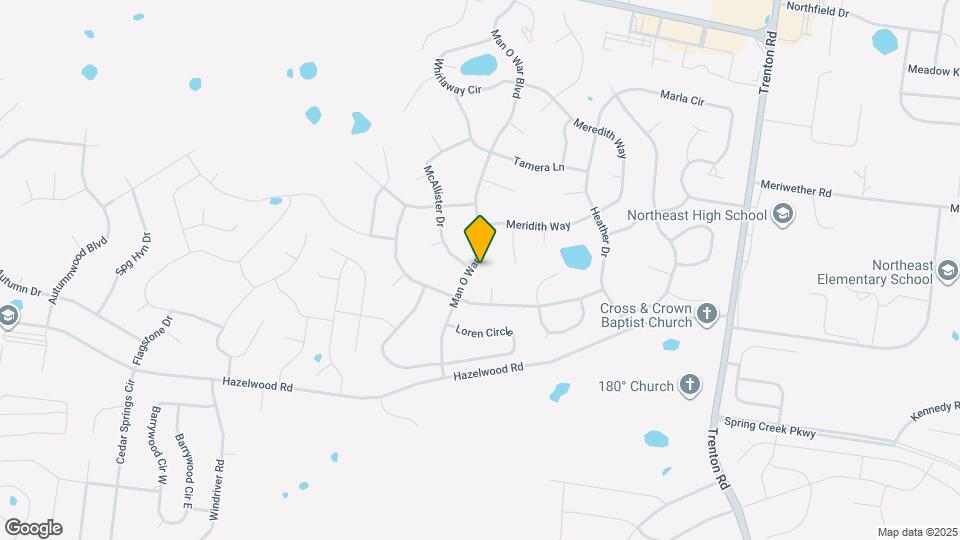 3787 Man O War Blvd Map and Location Details