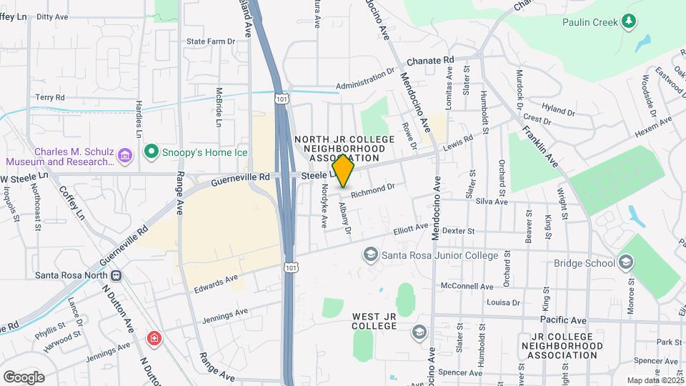 2106 Albany Dr Map and Location Details