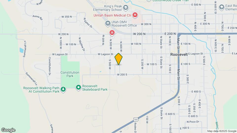 134 S Alta St Map and Location Details