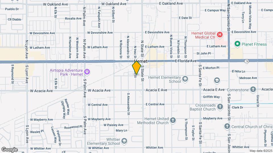 131 W Kimball Ave Map and Location Details