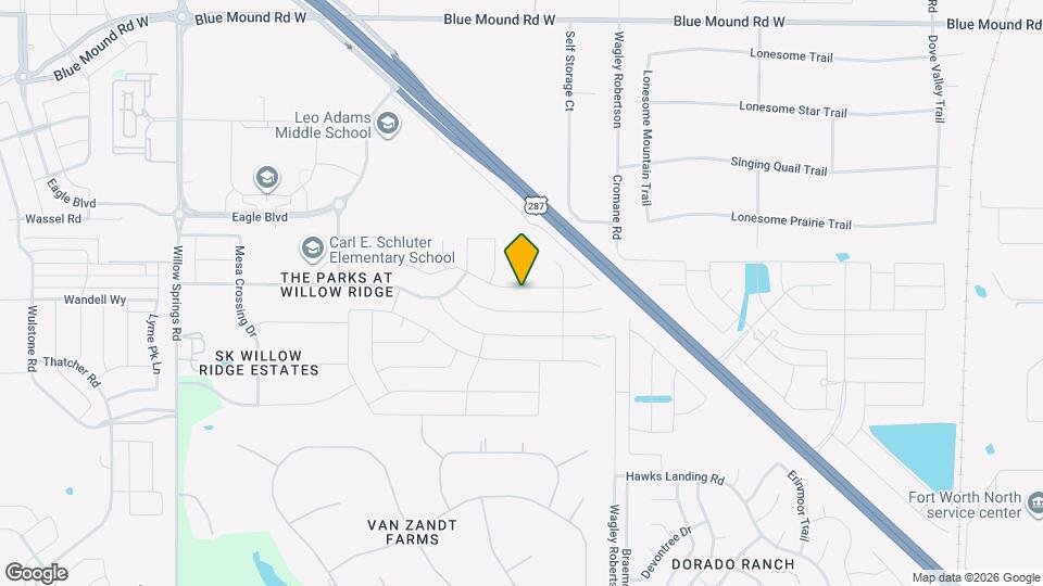 937 Crest Breeze Dr Map and Location Details