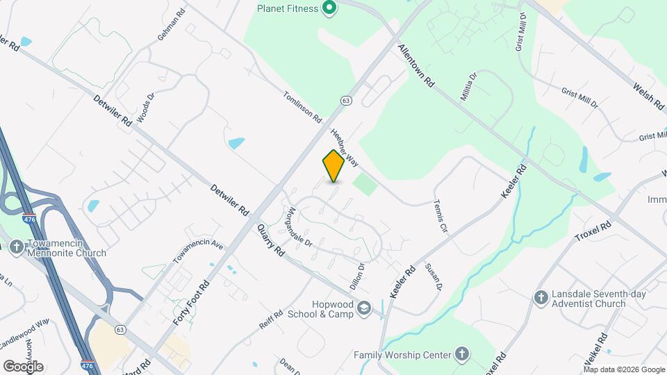 2426 Hillock Ct Map and Location Details