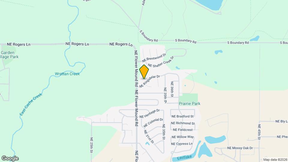 3010 NE Kingsbriar Dr Map and Location Details