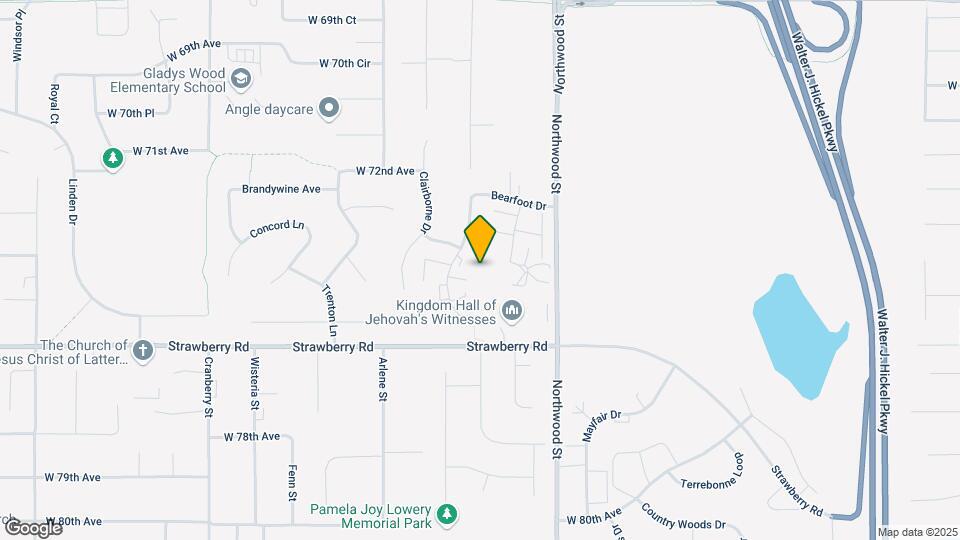 7410 Woburn Cir Map and Location Details