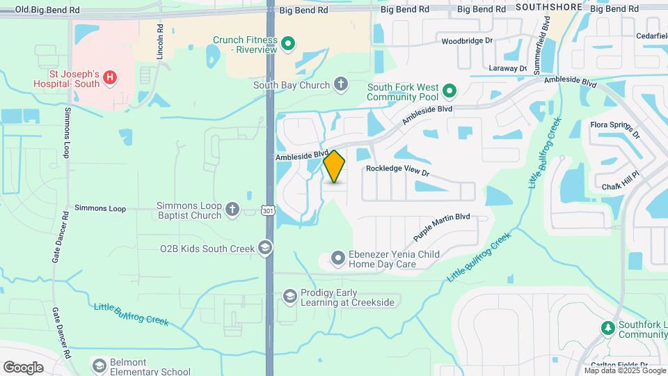 10610 Little Bend Ln Map and Location Details