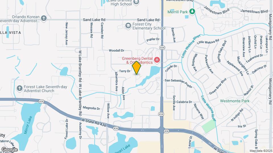 621 Dory Ln Map and Location Details