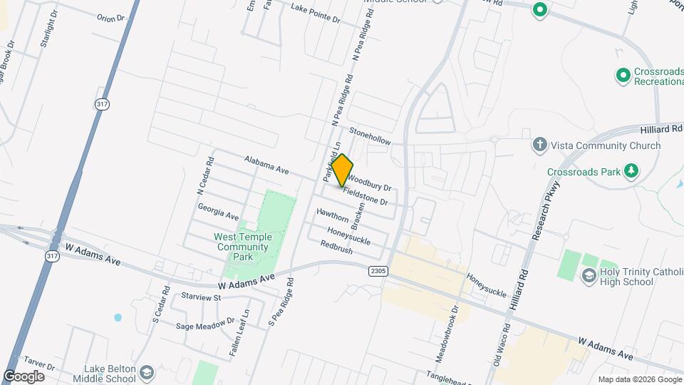 8011 Fieldstone Dr Map and Location Details