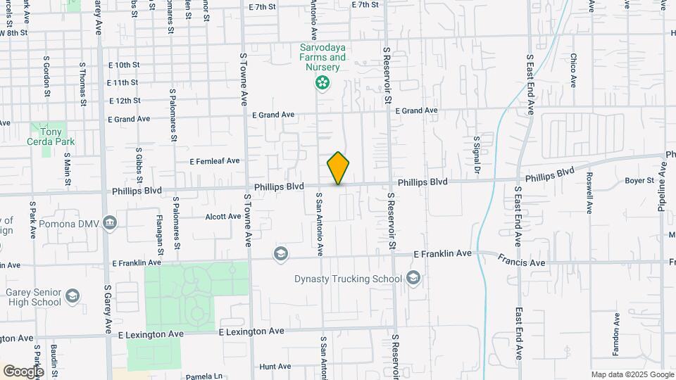 1056 E Phillips Blvd Map and Location Details