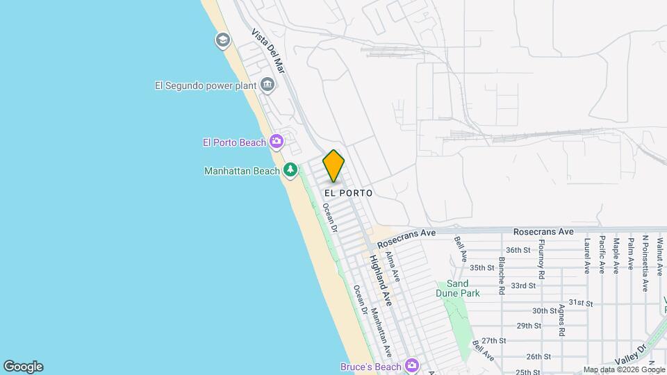 208 Seaview St Map and Location Details