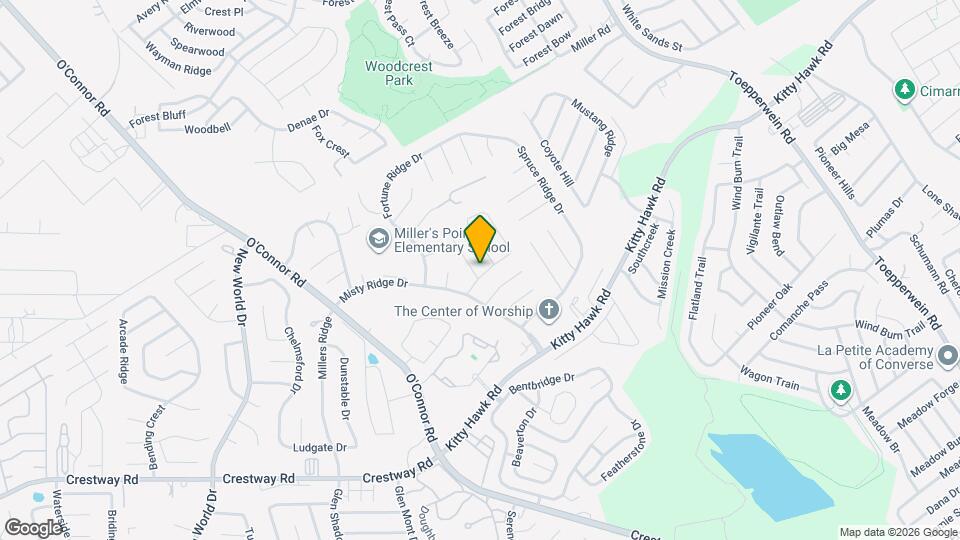 7147 Comanche Ridge Dr Map and Location Details