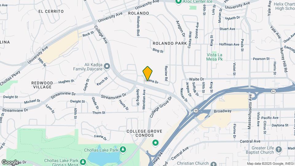 3557 College Ave Map and Location Details