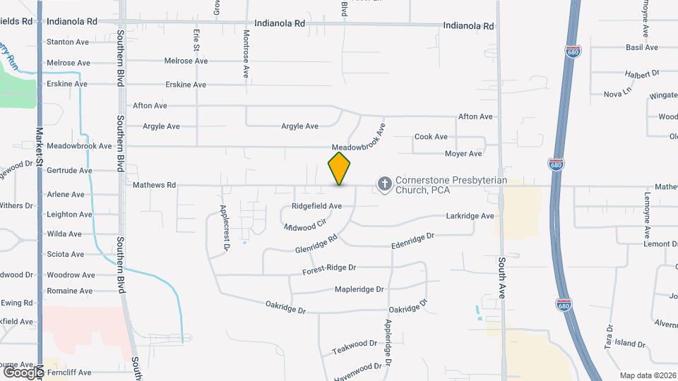 423 Mathews Rd Map and Location Details