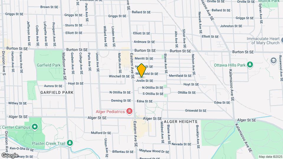 831 Joslin St SE Map and Location Details