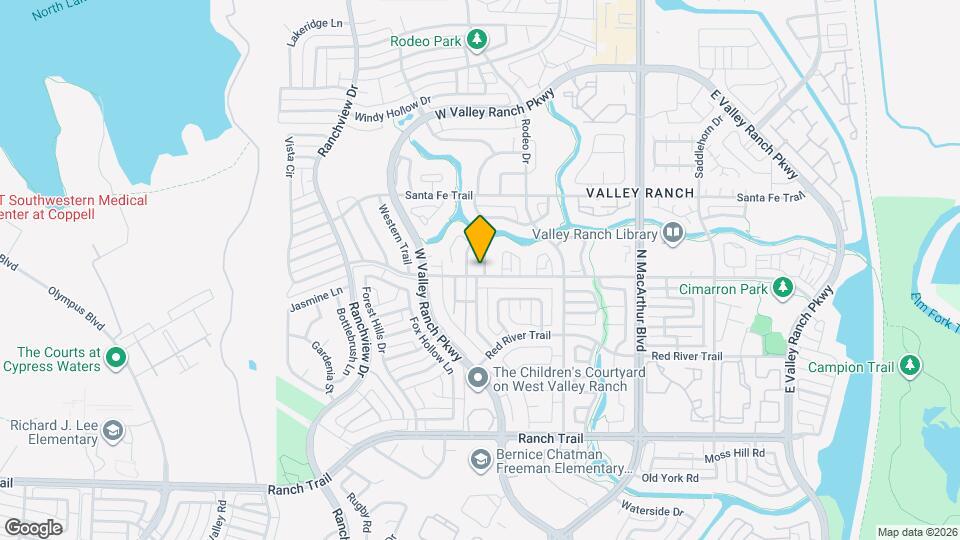 9401 Abbey Rd Map and Location Details