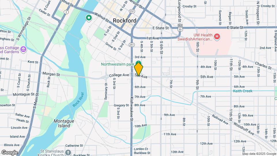 721 5th Ave Map and Location Details