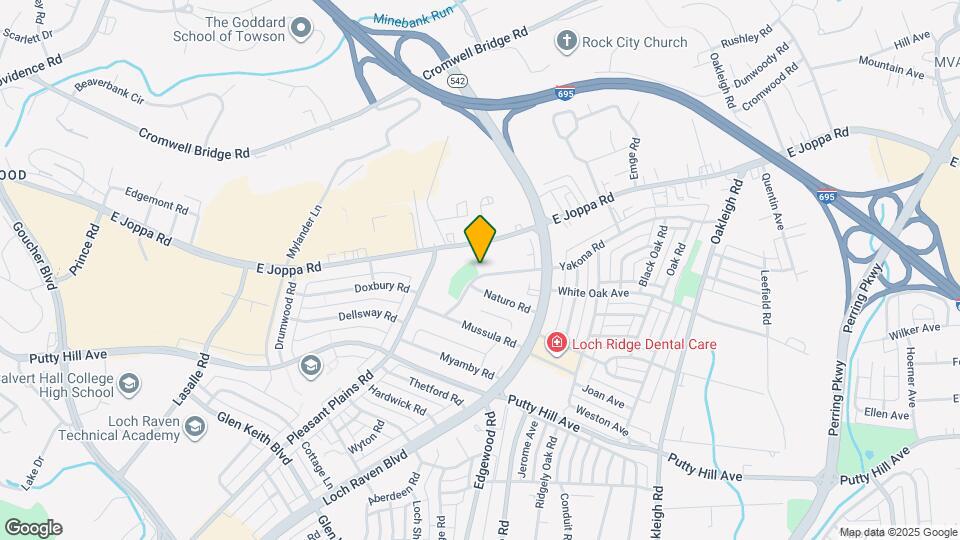 1658 Yakona Rd Map and Location Details