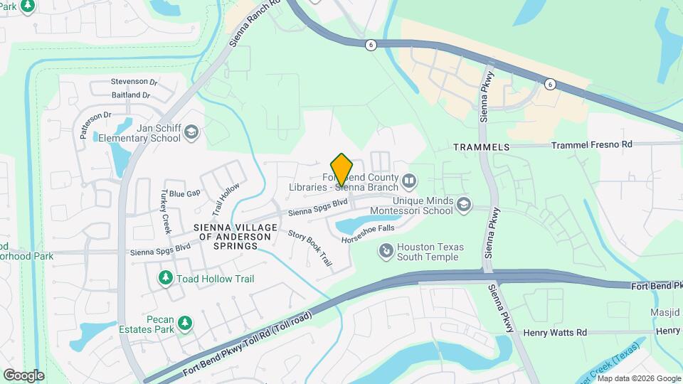 8126 Silverspot Ln Map and Location Details