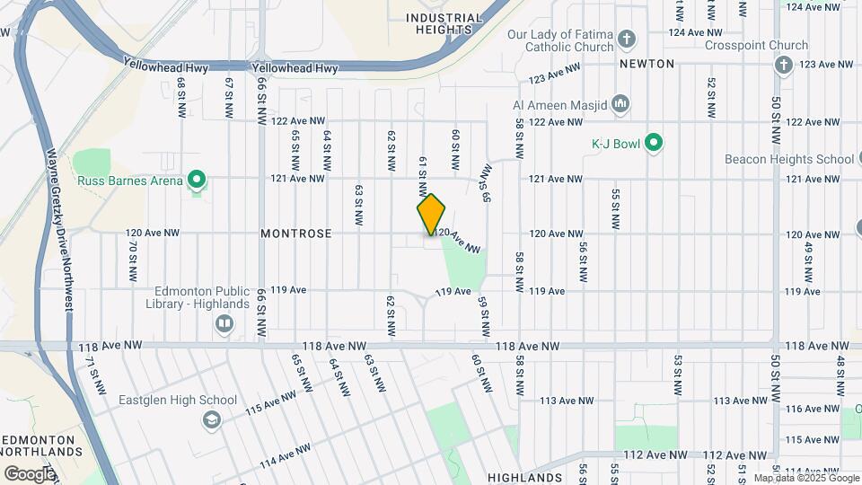 6029-6120 120 Ave NW Map and Location Details