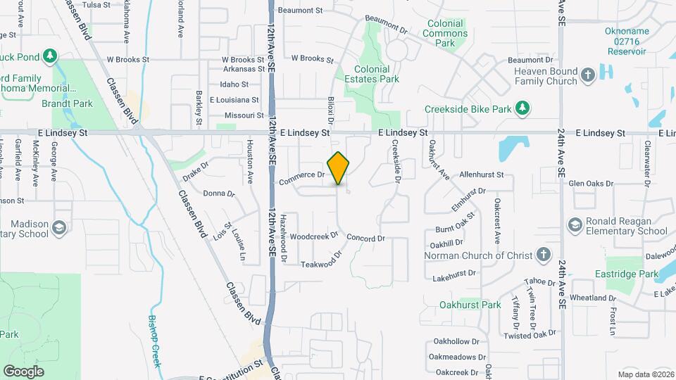 1417 Concord Dr Map and Location Details