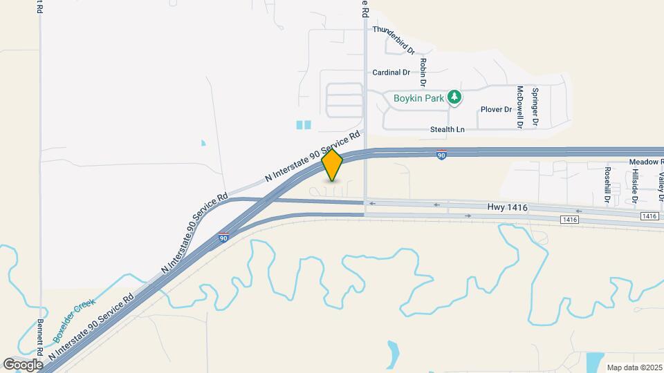 720 Box Elder Rd W Map and Location Details