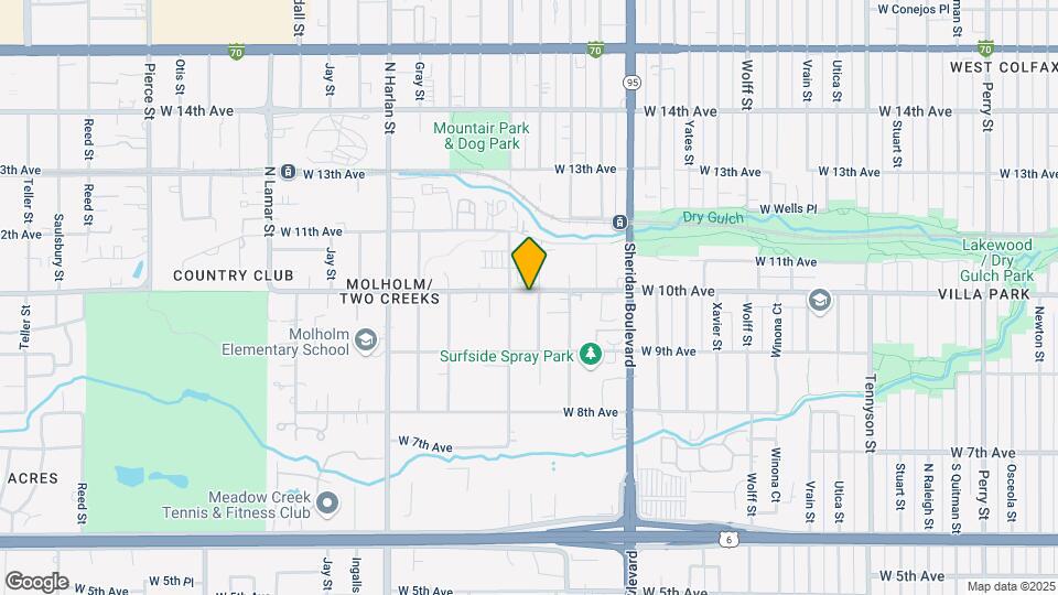 5570-5580 W 10th Ave Mapa y Detalles de la Ubicación