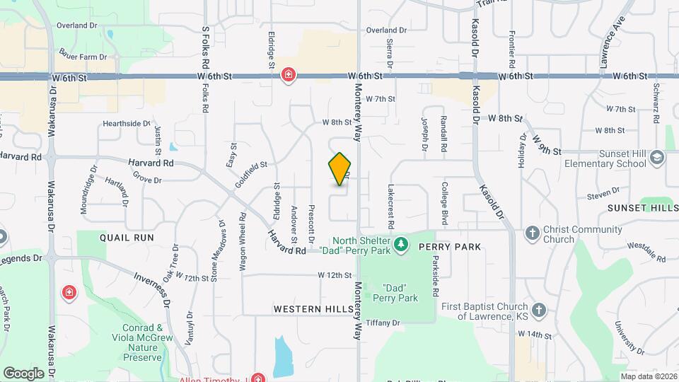 3904 W 10th Pl Map and Location Details