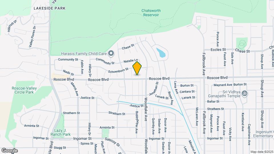 8303 Natalie Ln Map and Location Details