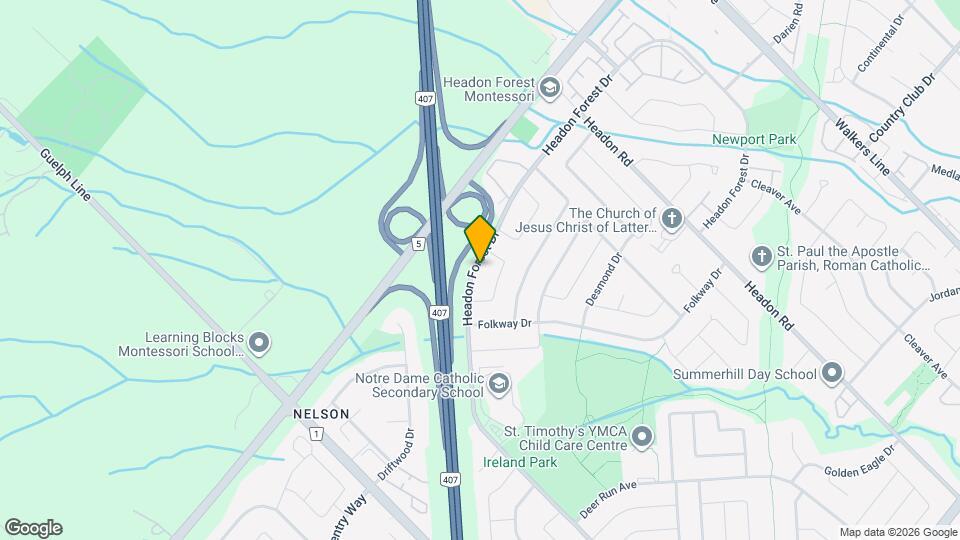 2425 Headon Forest Dr Map and Location Details