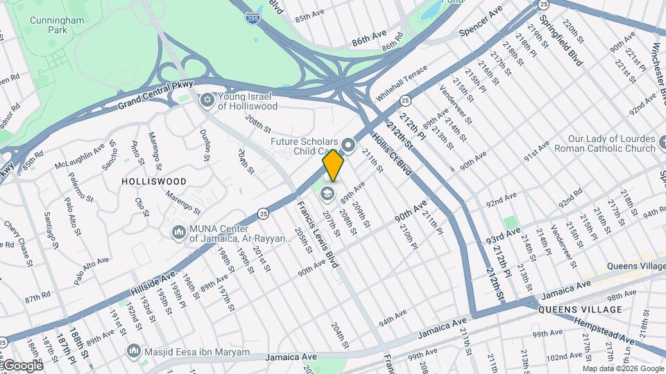 88-27 208th St Map and Location Details