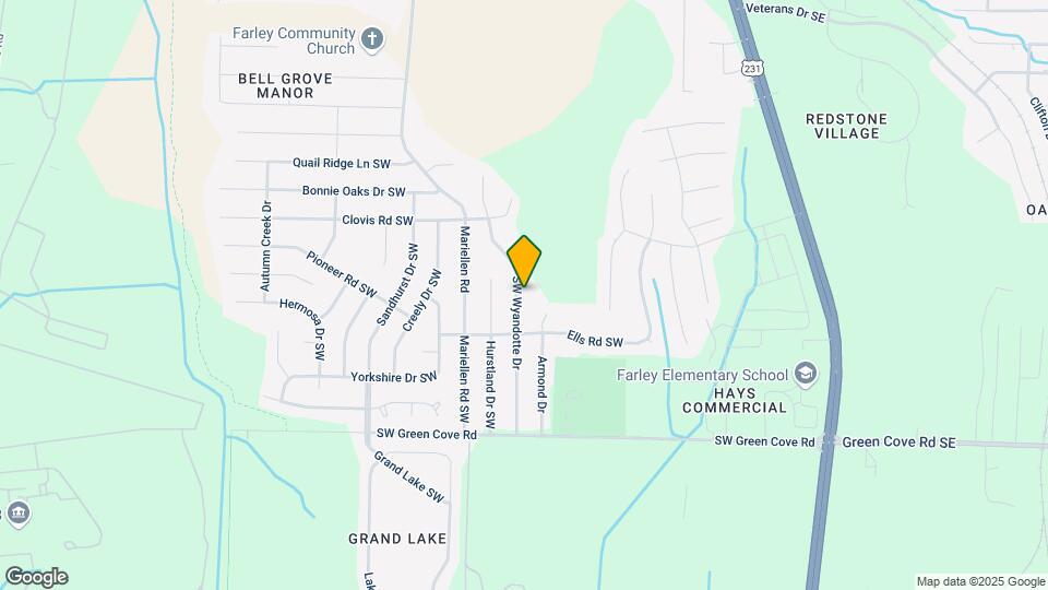 13927 SW Wyandotte Dr Map and Location Details