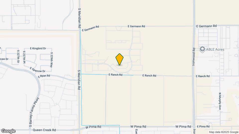 976 W Finch Dr Map and Location Details